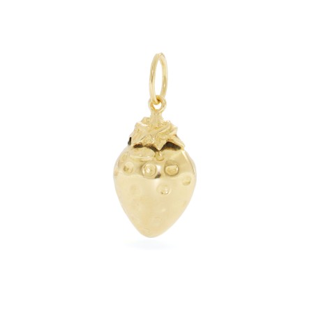 Charm a forma di Fragola in argento 925 | Charms.it